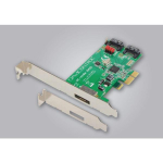 Dawicontrol DC-610e PCIe RAID SATA3 6G eSATA jaem&uuml;&uuml;k