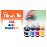 Peach Canon GI-56 MultiPack taaskasutatud tindikassett
