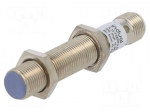 Sensor: inductive | 0&divide;4mm | 10&divide;30VDC | M12 | Connection: connector M12