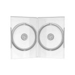 MediaRange DVD-toor&uuml;mbris 2 plaadile 14mm masinaga sobiv matt