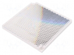 Reflector | fixing 2 x M3 | Body dimensions: 100x100x9mm