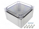 Enclosure: multipurpose | X: 200mm | Y: 200mm | Z: 132mm | FPC | IP66,IP67