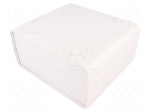 Enclosure: with panel | X: 180mm | Y: 160mm | Z: 85mm | ABS | grey