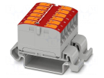Splice terminal: rail | 24A | 690V | push-in | PA | L: 29.2mm | 0.14&divide;4mm2