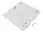 Mounting plate | W: 240mm | H: 4mm | L: 240mm | AKI-2,AKL-2