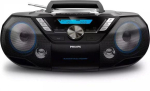 Car accessories Philips AZB798T/12 Black