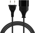 Power Extension SAVIO 3m Black