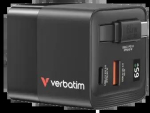 Verbatim GaN Wall Charger tīkla lādētājs | 65W | GaN | USB-C, USB-A | ar Retractable vadu komplektā