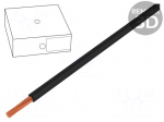 Wire | H07V-K | stranded | Cu | 150mm2 | black | PVC | 450/750V | 100m