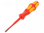 Screwdriver | insulated | Pozidriv&reg; | PZ1 | Blade length: 80mm | 1kVAC