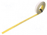 Measuring tape | L: 10m | Width: 13mm | Enclos.mat: steel