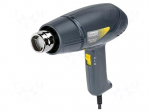 Electric hot shrink gun | 2kW | Plug: EU | 230VAC