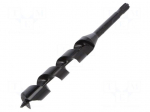 Drill bit | for wood | &Oslash;: 22mm | L: 210mm | HSS | Working part len: 140mm