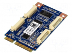 Expansion board | pin header x4,miniPCIe | Works with: VAB-600