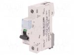 Circuit breaker | 230VAC | Inom: 4A | Poles: 1 | DIN | Charact: B | 6kA