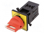 Main emergency switch-disconnector | Poles: 3 | on panel | 12A | IP65