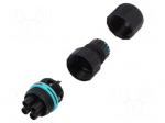 Connector: AC supply | screw terminal | female | TH387 | 7&divide;12mm | 450V