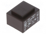 Transformer: encapsulated | 1.2VA | 230VAC | 18V | 67mA | Mounting: PCB