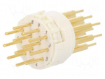 Connector: M23 | PIN: 12 | male | THT | 200V | 8A | Series: Han M23