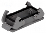 Enclosure: for Han connectors | Han | size 16B | with double latch