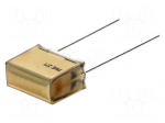 Capacitor: paper | X2 | 100nF | 660VAC | Pitch: 25.4mm | &plusmn;20% | THT