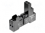 Socket | PIN: 8 | 12A | 240VAC | Mounting: DIN | Leads: screw terminals