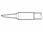 Tip | conical sloped | 1.2mm | longlife