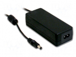 Power supply: switched-mode | 24VDC | 2.5A | Out: 5,5/2,1 | 60W | 90%