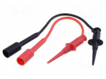 Clip-on probe | 3A | black,red | 300V