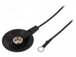 Ground cord | ESD | 1M&Omega; | 3.05m