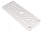 Multigate grommet | light grey | Holes no: 35 | -40&divide;100&deg;C | IP65
