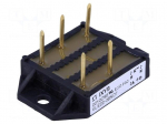 Three-phase bridge rectifier | Urmax: 600V | If: 34A | Ifsm: 50A | THT