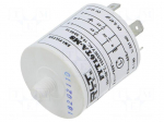 Filter: anti-interference | mains | 250VAC | Cx: 0.47uF | Cy: 10nF | 1mH