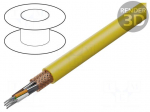 Wire | S/FTP | ETHERLINE&reg; HEAT | 4x2x24AWG | Cat 6a | stranded | Cu | PUR