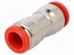 Push-in fitting | straight,inline splice | -0.99&divide;20bar | -20&divide;80&deg;C