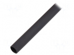 Heat shrink sleeve | 4: 1 | 8mm | black | Diam.after shrinking: 2mm