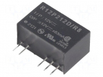 Converter: DC/DC | 2W | Uin: 10.8&divide;13.2VDC | Uout: 12VDC | Uout2: -12VDC
