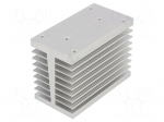 Heatsink: extruded | H | grey | L: 90mm | W: 50mm | H: 69mm | aluminium