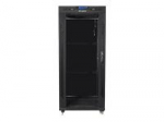 LANBERG rack cabinet 27U 600x600 glass