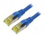 Patch cord | S/FTP | Cat: 6a | RJ45 plug,both sides | stranded | Cu | 5m