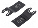 Saw blade set | for multitools | 2pcs.