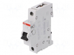 Circuit breaker | 230/400VAC | Inom: 6A | Poles: 1 | Charact: D | 6kA