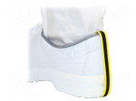 ESD shoe grounder | ESD | 300mm | 100pcs | black,yellow