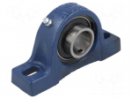 Bearing: bearing unit Y | with plummer block | 25mm | bearing steel