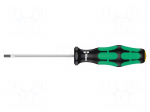 Screwdriver: standard | slot | 3x0.5mm | Blade length: 80mm