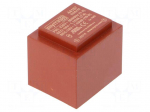 Transformer: encapsulated | 2.3VA | 230VAC | 18V | 18V | 64mA | 64mA | PCB