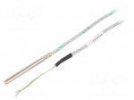 Sensor: temperature | thermocouple K | Insulation: fiberglass | cl.1