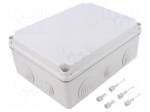 Enclosure: junction box | X: 185mm | Y: 245mm | Z: 95mm | IP66,IP67