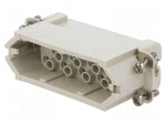 Connector: HDC | contact insert | male | EPIC H-D | PIN: 25 | 10A | 250V