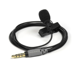 R&Oslash;DE smartLav+ Black Lavalier/Lapel microphone
